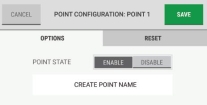 Point Configuration