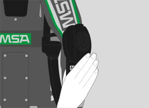 Tethering LUNAR to a G1 SCBA Step 3