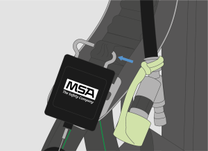 Tethering LUNAR to an M1 SCBA Step 3