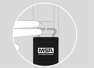Tethering LUNAR to a G1 SCBA Step 5
